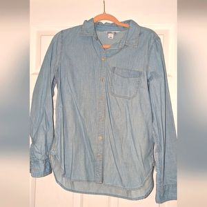Old navy chambray button up